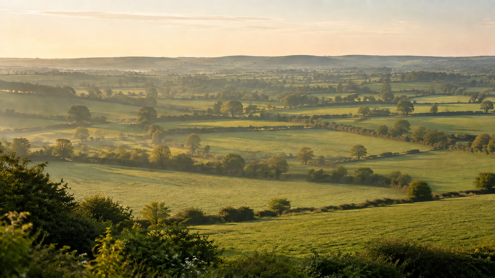 Illustrative English countryside